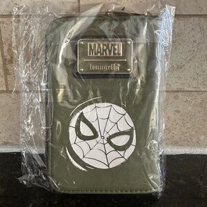 Loungefly Marvel Spiderman Sinister Zip Around Wallet Exclusive NWT